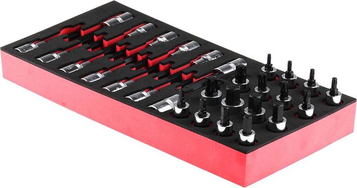 Produktbild RS PRO 29pc 1/2'' TORX/Hex/XZN Socket Bits Set