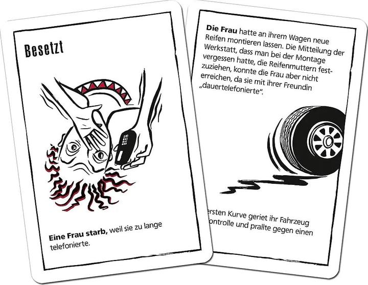 Actual product image black stories No. 1 (German, 2 - 10 Players)