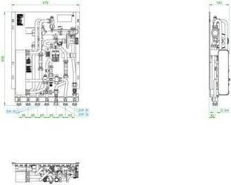 Productafbeelding Oventrop OV Regudis W-HTU kopergesoldeerd woonstation Uitgang booster 2 15 l/min