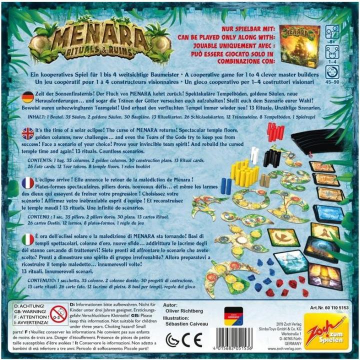 Produktbild Zoch Menara - Rituals & Ruins (Deutsch)