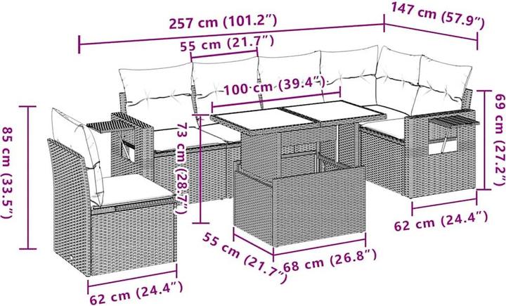 Produktbild vidaXL Bryce