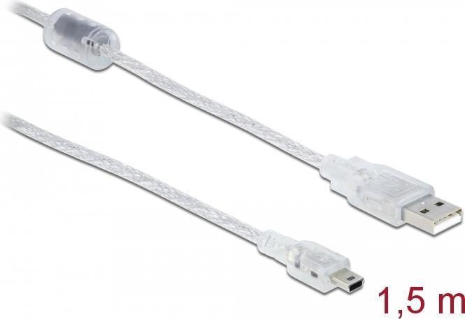 Immagine prodotto Delock USB-A - USB Mini-B (1.50 m, USB 2.0)