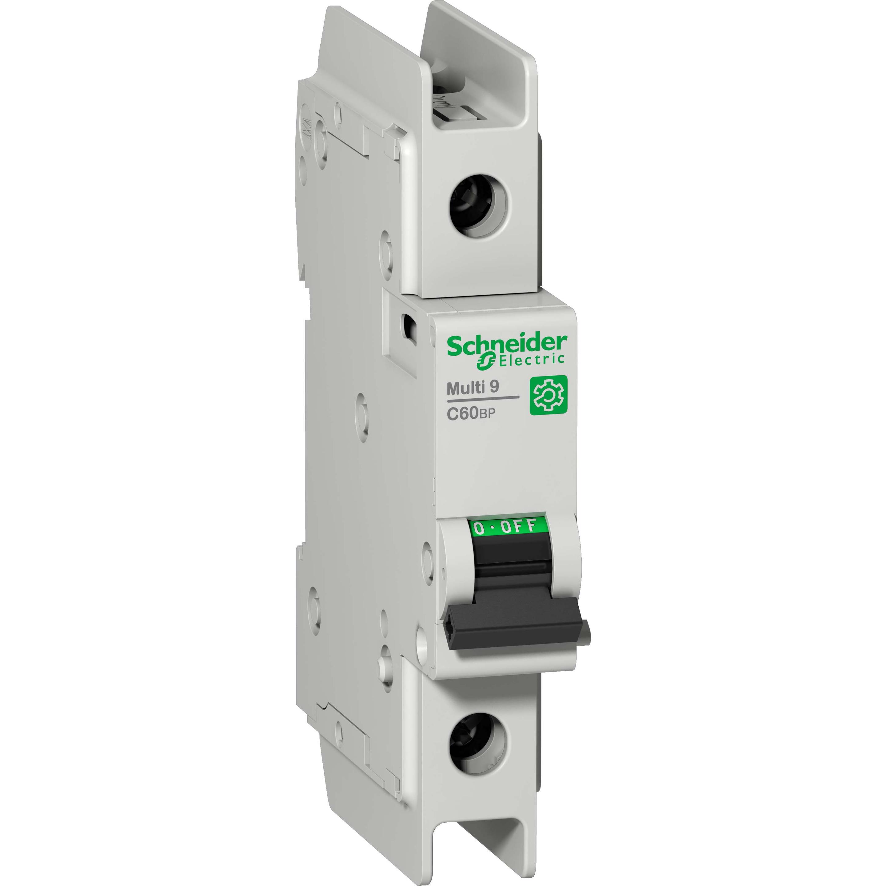 Schneider Electric, Schutzschalter, SE M9F42102 Multi 9 OEM LS-Schalter C60BP 1-polig 2A C-Char. 10kA 480Y/277V UL48