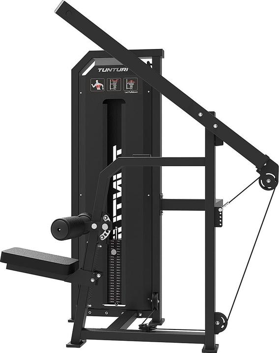 Actual product image Tunturi Platinum lat pull-down weight station with weight stack