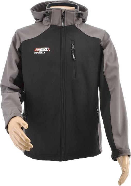Produktbild Awtools Softshell Jacke Sweatshirt T4/ Grau-Schwarz/ L (L)