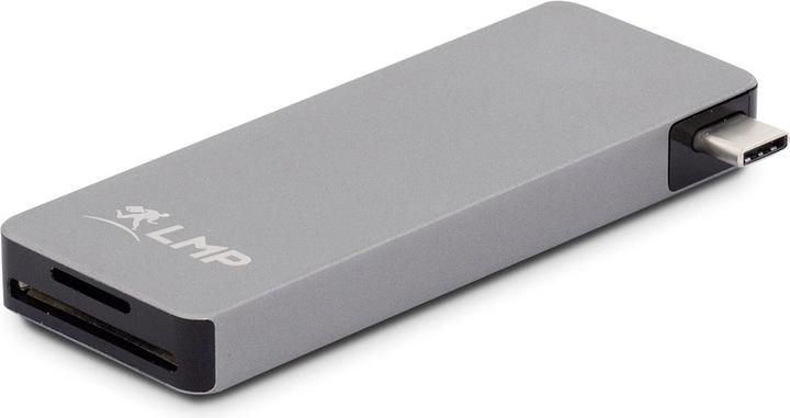 Produktbild LMP Basic Hub 6 Port Space Grey (USB-C, 6 Ports)