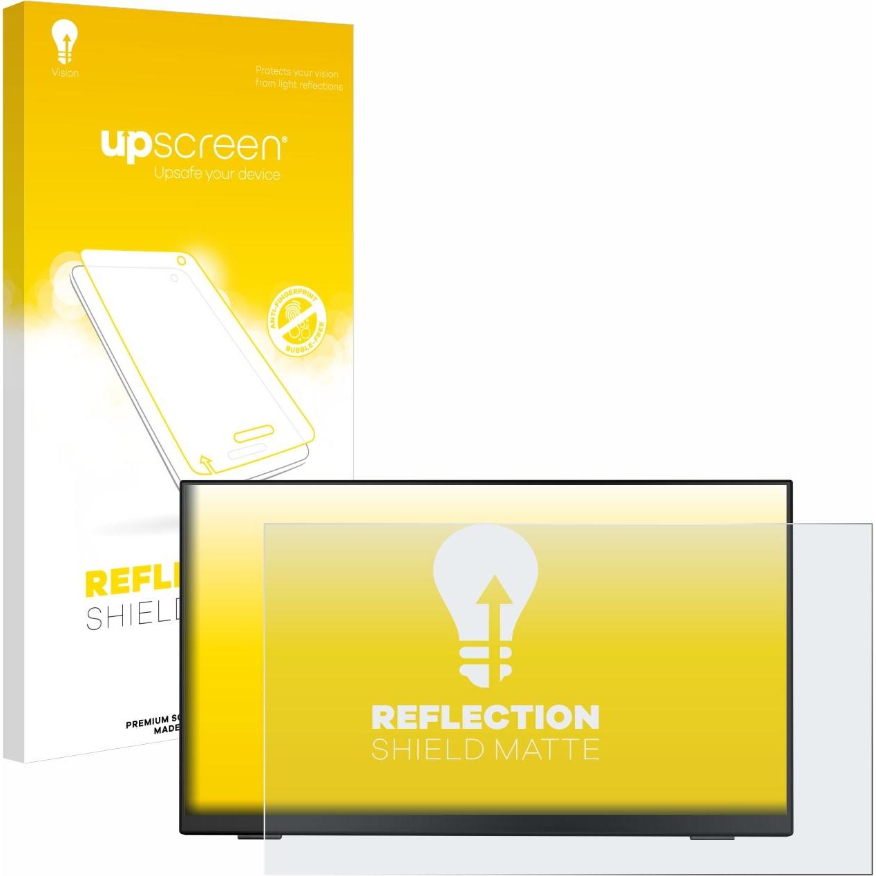 upscreen Reflection Shield Displayschutz Matt (2255"), Monitor Schutzfolie