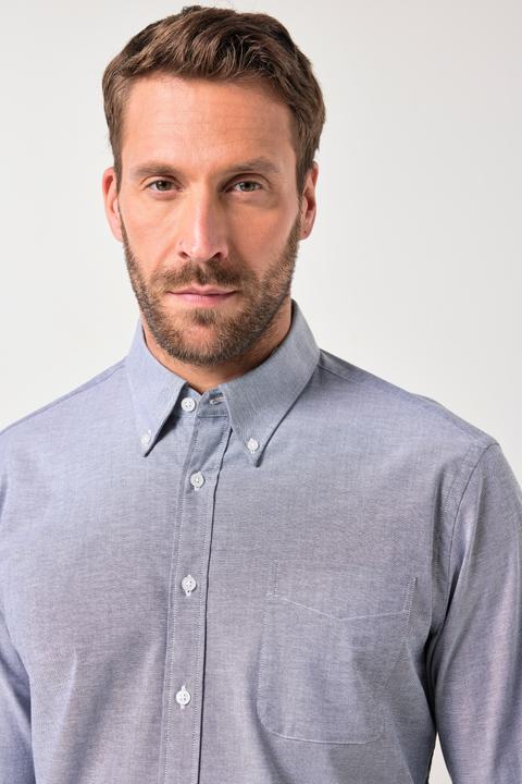 Produktbild JP1880 Oxfordhemd FLEXNAMIC®, Langarm, Buttondown-Kragen, Modern Fit (XL)