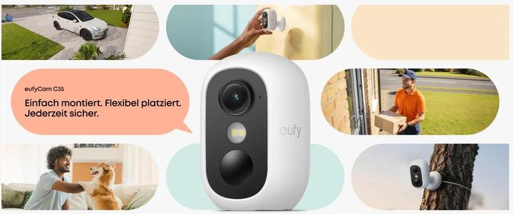 Actual product image Anker eufyCam C35 Solo white (1920 x 1080 Pixels)