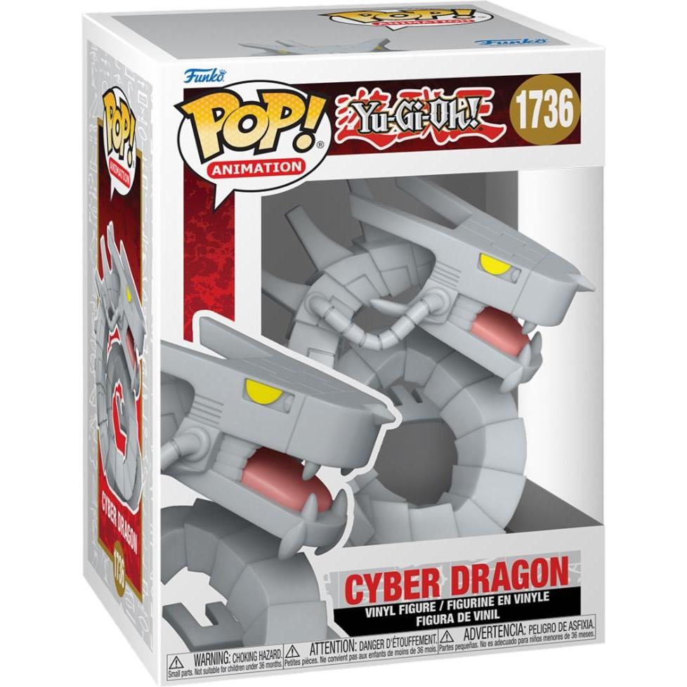 Thumbnail - Funko Yu-Gi-Oh! Pop! Animation Vinyl Figur Cyber Dragon 9 cm