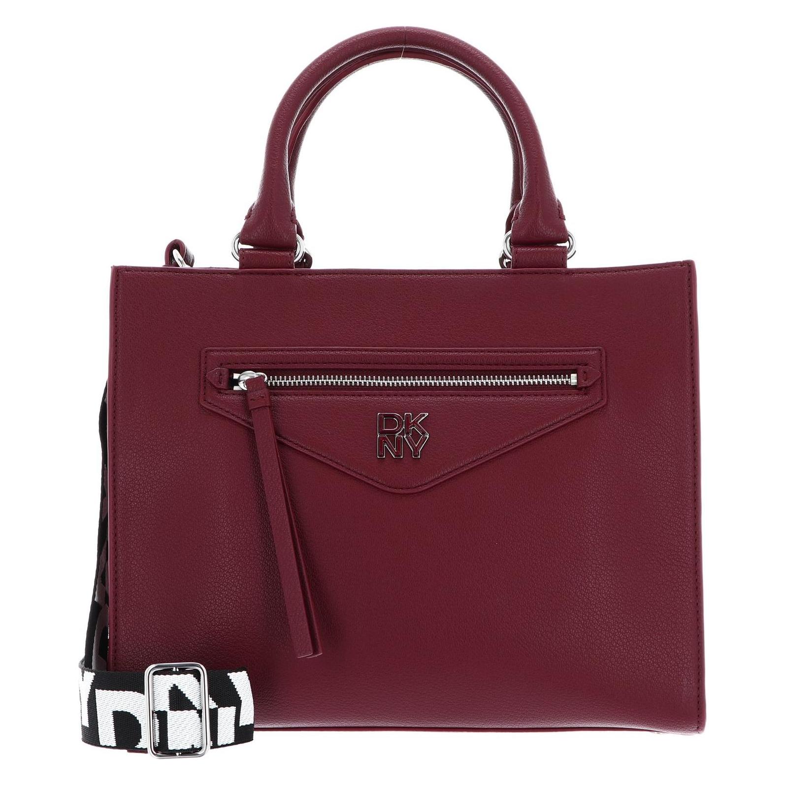 Dkny, Damen, Handtasche, Milan Green Pnt Tote, Rot