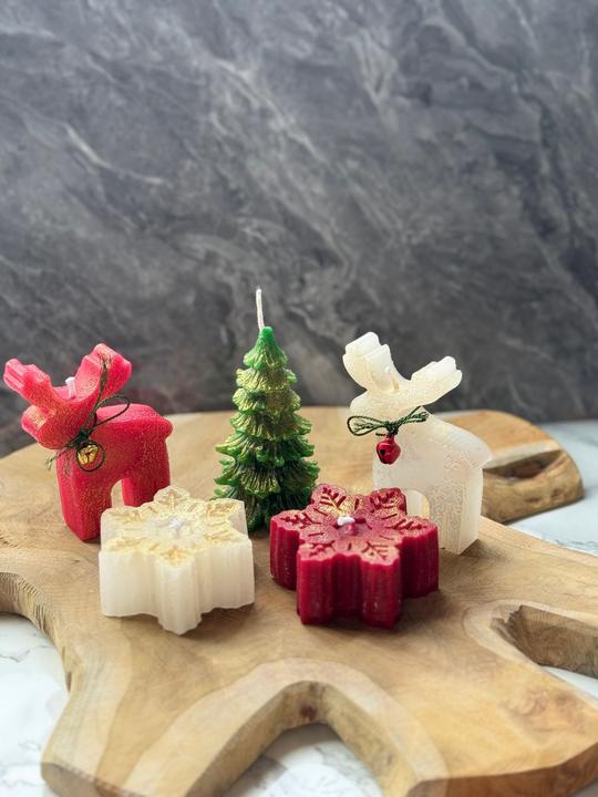 Actual product image Hanah Home Evie XMAS XMAS Figure 5 x 10 x 5 (5 pcs.)