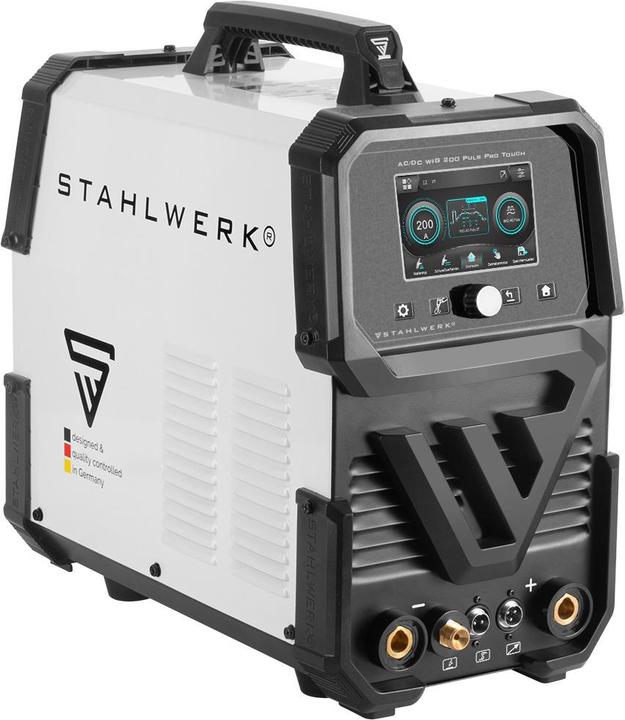 Produktbild Stahlwerk Schutzgas-Schweissgerät AC/DC WIG 200 Puls Pro Touch Vollausstattung