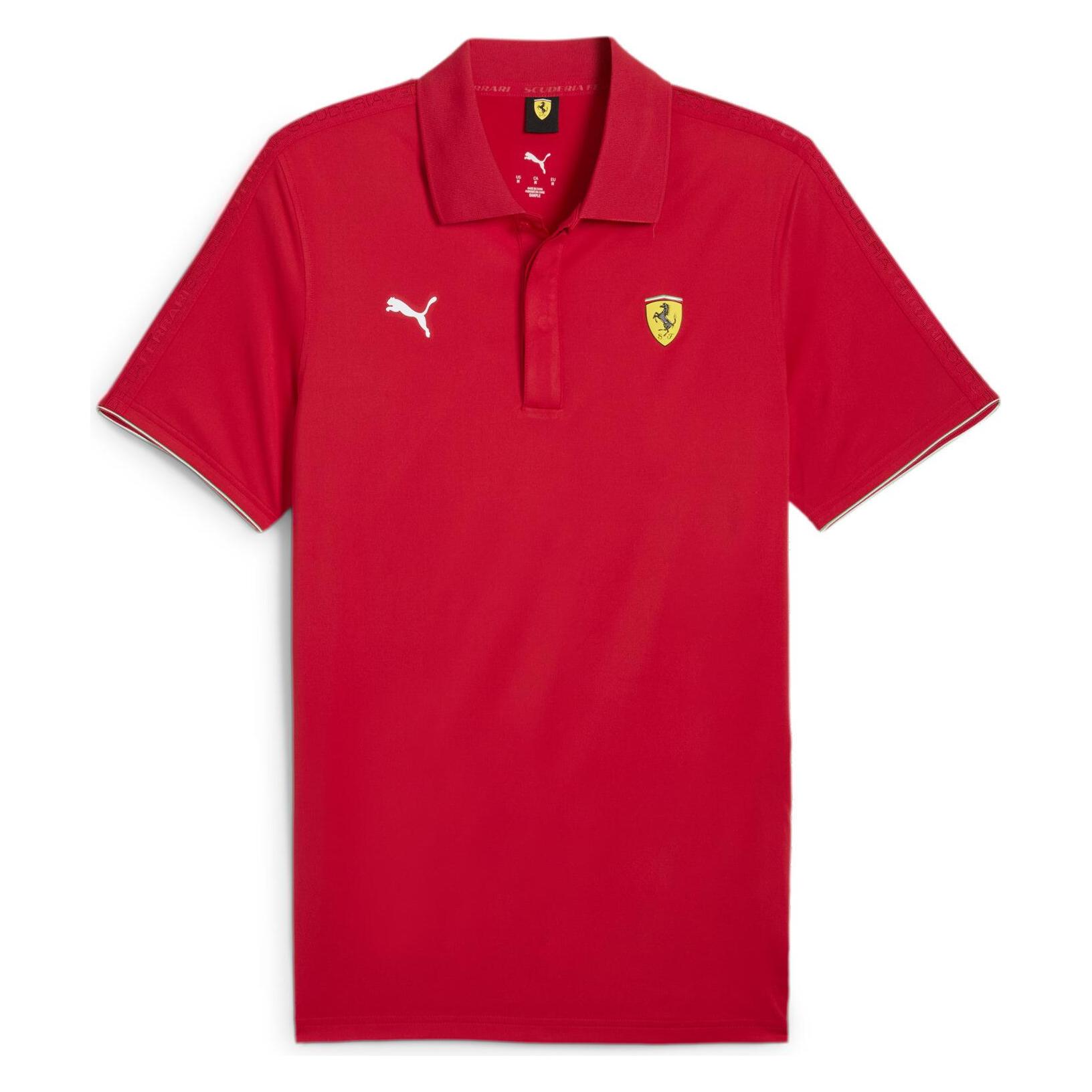 Puma, Herren, Shirts, Ferrari Race Polo, Rot