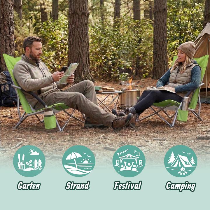Produktbild Relaxdays Strandstuhl