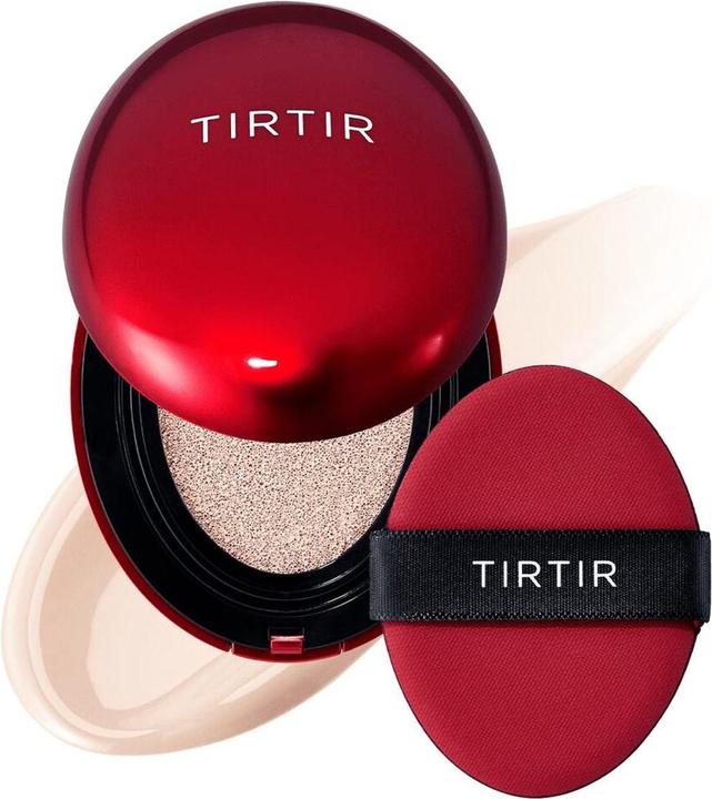 Actual product image TirTir Mask Fit Red Cushion Foundation - Full Coverage, Weightless, Skin Fit (#13C Fair)