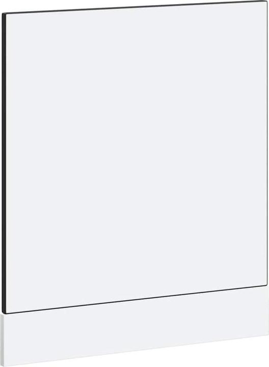 Produktbild VidaXL Geschirrspülerblende Kalmar Schwarz 60x1,5x67 cm Holzwerkstoff