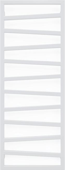 Terma Water towel dryer ZigZag, white, 500 mm x 1310 mm (600 W)