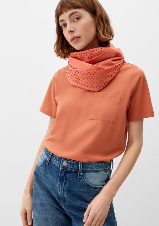 Immagine prodotto s.Oliver Snood Loop-Schal mit Lochstickerei