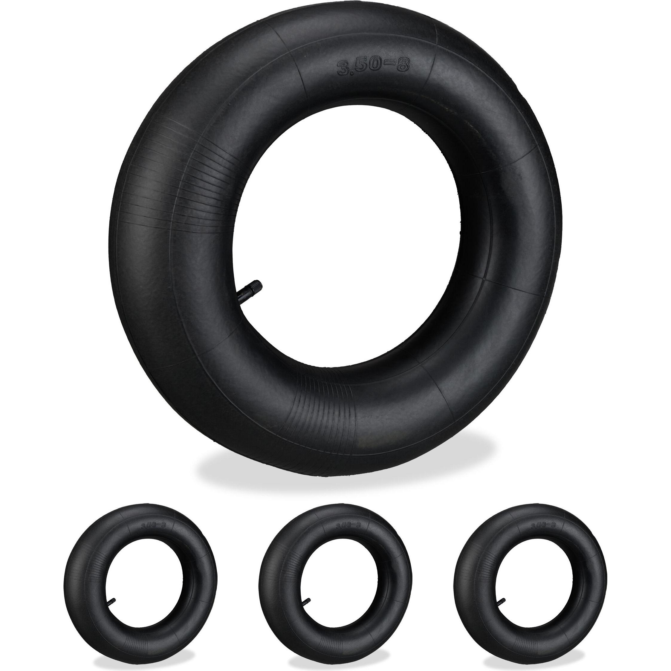 Relaxdays, Transportwagen, 4x Schlauch (120 kg)