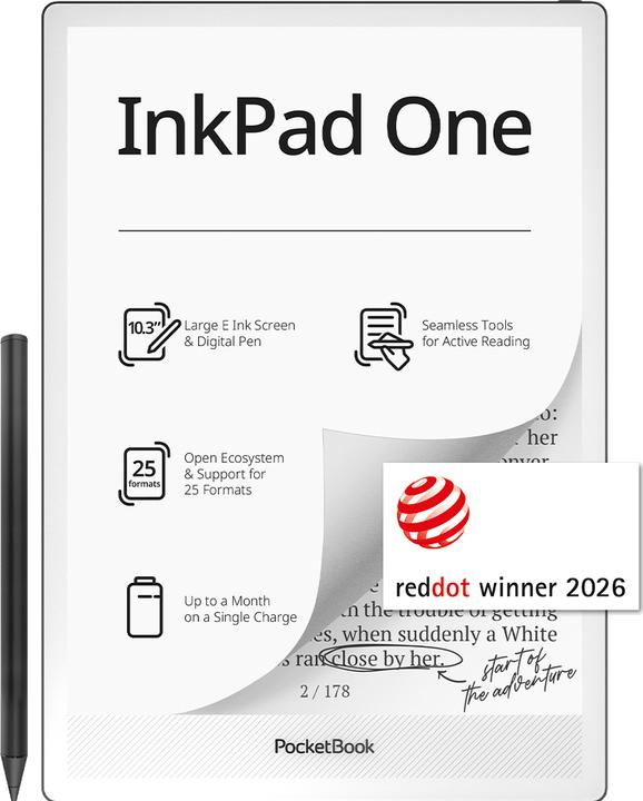 Produktbild PocketBook InkPad One (10.30", 32 GB)