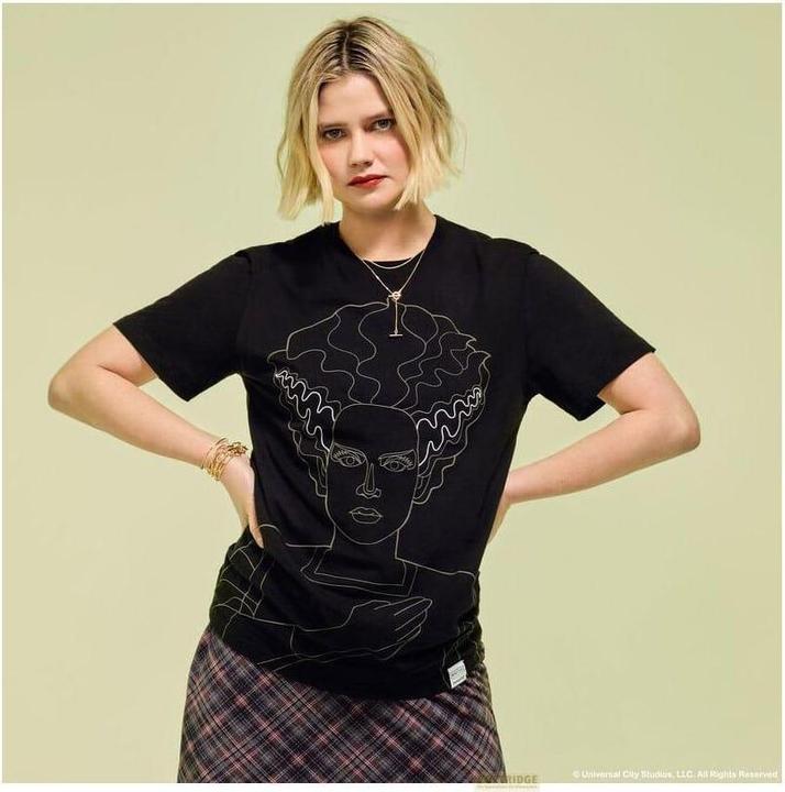 Produktbild Loungefly Universal Monsters by Tee T-Shirt Unisexe Bride of Frankenstein (S) (S)