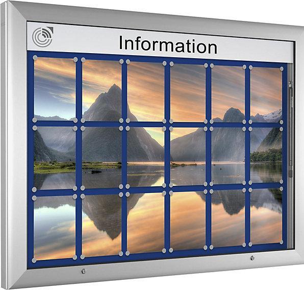 Image du produit Schaar-Design Vitrine d'affichage (Tableau noir, 138 x 102.50 cm)