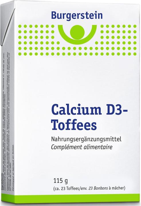 Produktbild Burgerstein Calcium D3 Toffees (1 Stück, Toffees, 115 g)