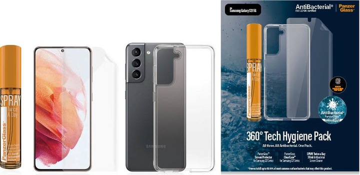 Produktbild PanzerGlass 360° Protection Case Friendly (1 Stück, Samsung Galaxy S21 5G)