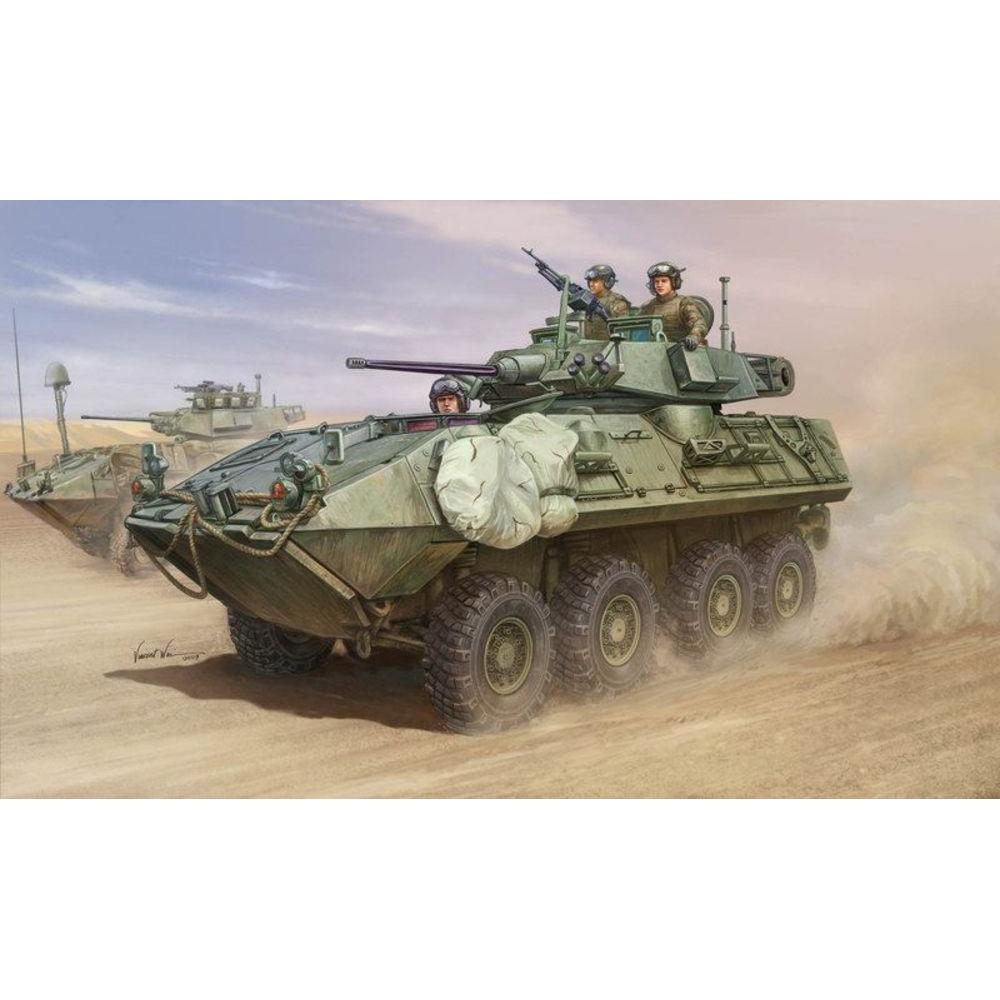 Trumpeter LAV-A2 8x8 wheeled armoured vehicle