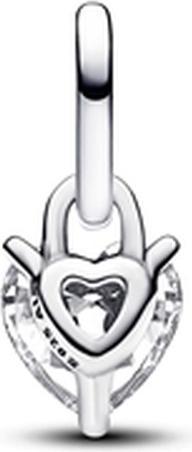 Image du produit Pandora ME Trou de serrure Coeur Mini (Argent massif, Émail)