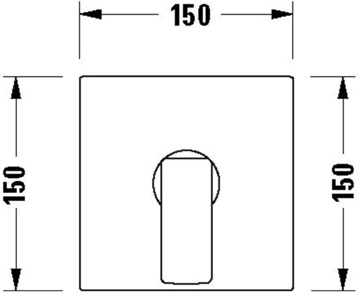 Actual product image Duravit Manhattan single lever shower mixer concealed, consumer 1, MH4210010