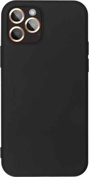 Image du produit OEM Back panel cover SILICONE case for SAMSUNG S25 black (Samsung Galaxy S25)