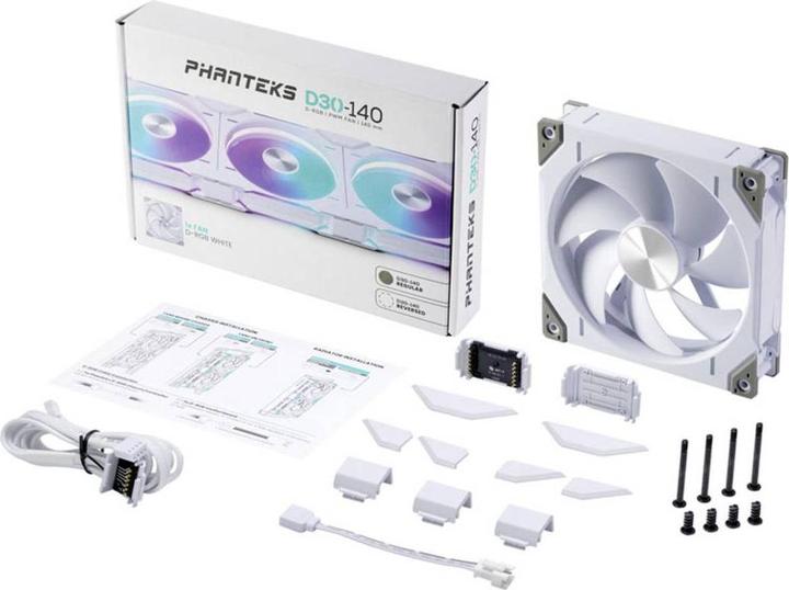Image du produit Phanteks D30 Regular Airflow D-RGB (140 mm, 1 x)