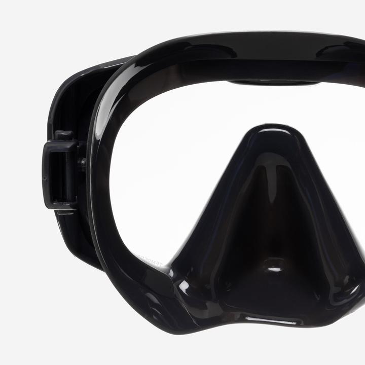 Actual product image Subea Tauchmaske Antibeschlag Silikonriemen - 100 schwarz/grau