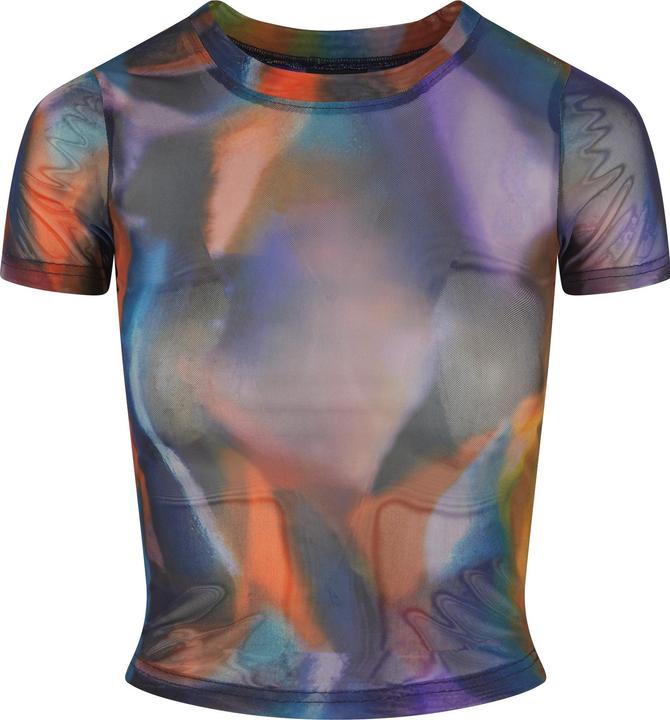 Produktbild Urban Classics Ladies AOP Mesh Tee - 137891 (XXL)