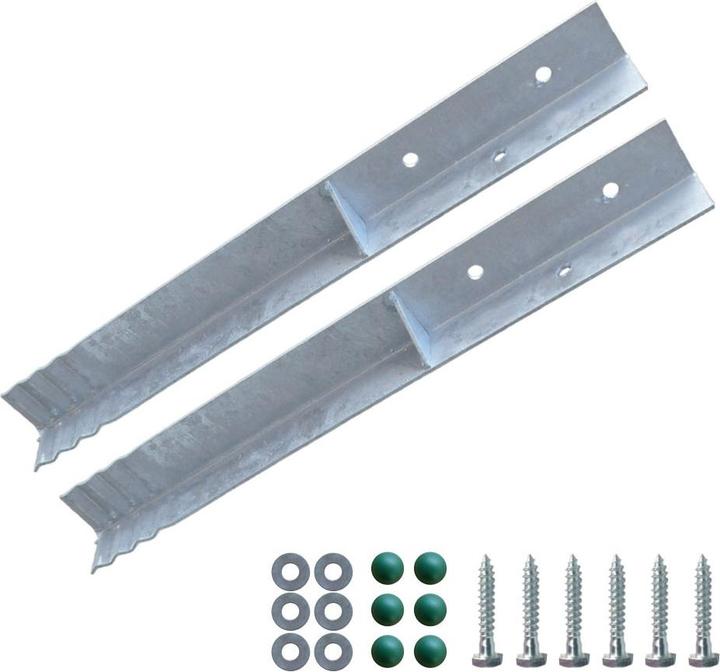 Actual product image Wickey Bodenanker/Pfostenanker Set 18 Stück