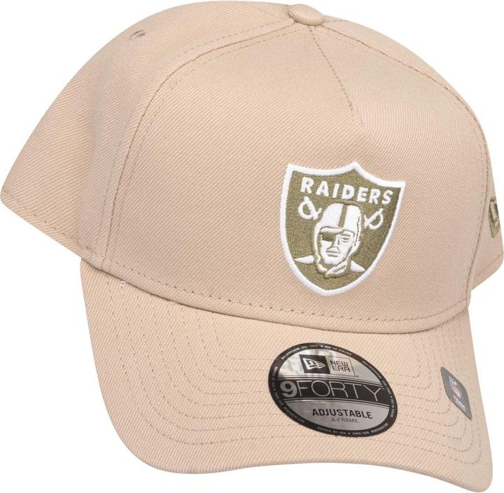 Actual product image New Era 9Forty A-Frame Cap - Las Vegas Raiders camel beige (One size)