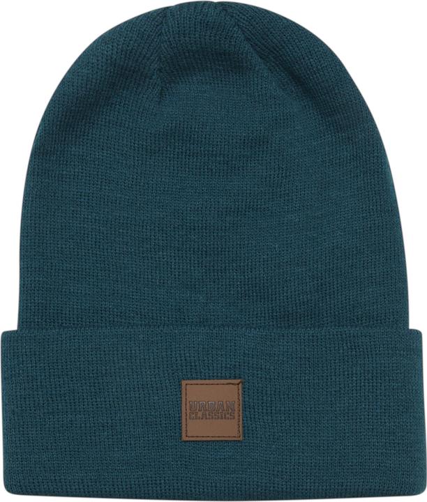 Image du produit Urban Classics Bonnet long Leatherpatch (Taille unique)