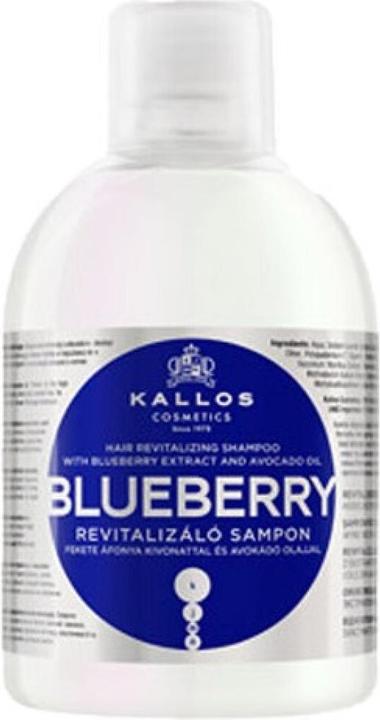 Actual product image Kallos Cosmetics Blueberry (1000 ml, Liquid shampoo)