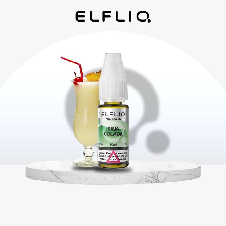 Immagine prodotto Elfbar ELFLIQ, Pina Colada 10mg (Ananas, Cocco)