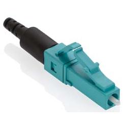 Leviton Fastcam Pre-termineret Optisk Fiber Konnekter OM3 & OM4 LC (AQUA) 10.5mm Cleave with 0.9mm 2mm & 3mm, Netzwerk Z...