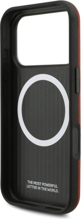 Immagine prodotto BMW M FW Metal Logo MagSafe Case for iPhone 17 Pro Red (Apple iPhone 17 Pro)