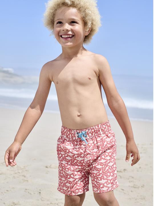 Produktbild Vertbaudet Jungen Badehose mit Hai-Motiven (158)