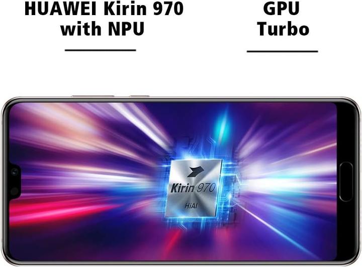 Actual product image Huawei P20 Single SIM Smartphone (128 GB, Black, 5.80", Single SIM)