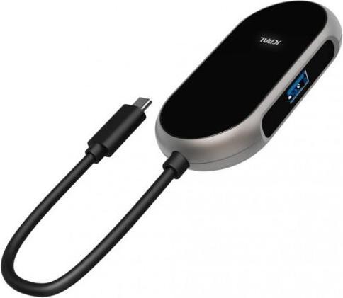 JCPAL Linx Onyx USB-C 4-Port Hub USB3.0*3+RJ45 (USB-C)