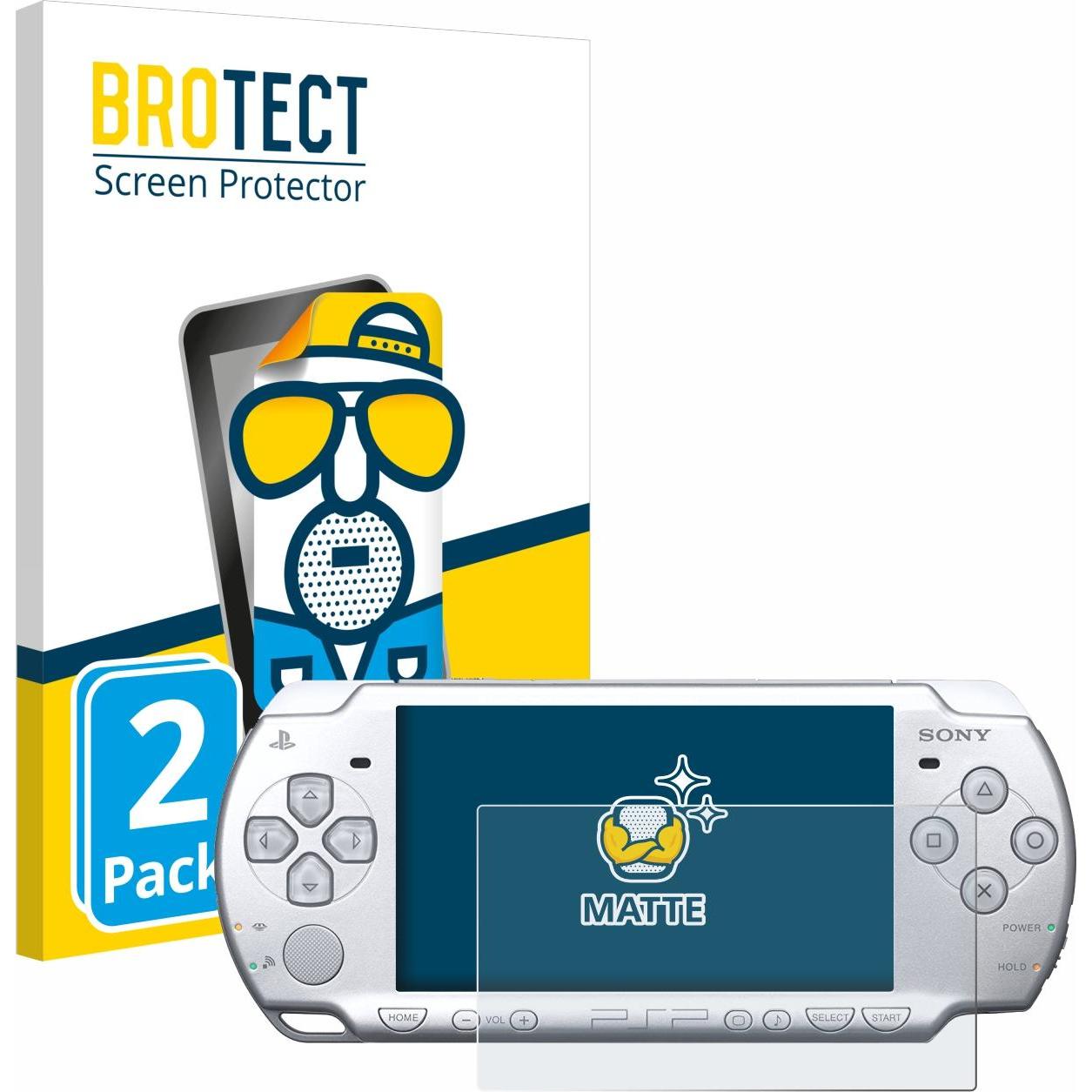 BROTECT Entspiegelungs-Schutzfolie Displayschutz Matt, Weiteres Gaming Zubehör, Schwarz
