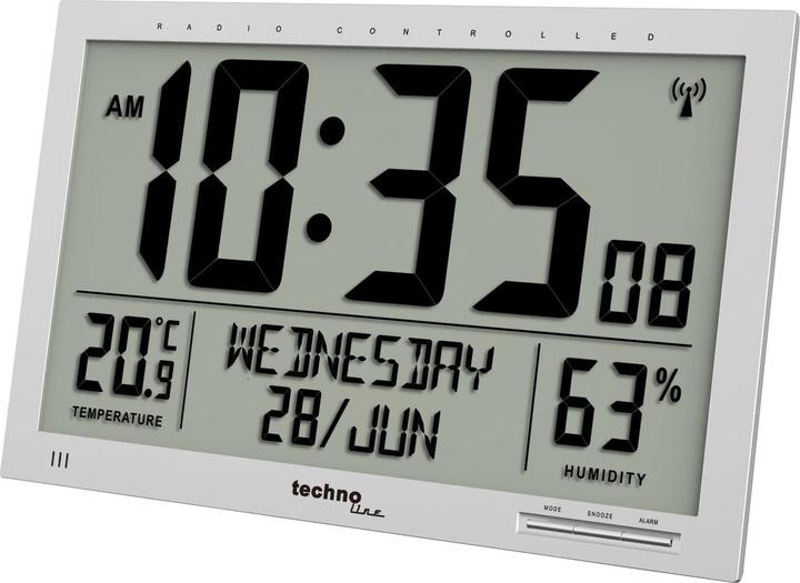 Actual product image Technoline Radio wall clock Jumbo WS8013