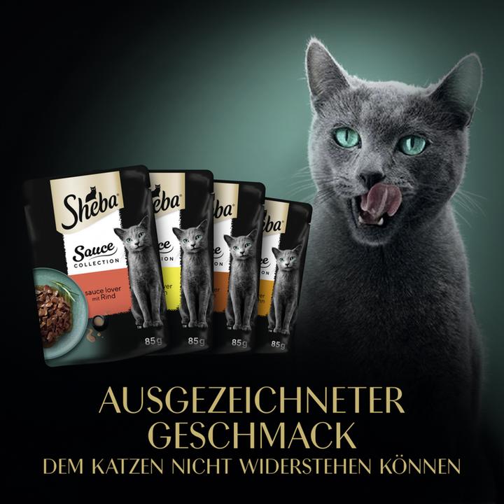 Produktbild Sheba Nassfutter Selection in Sauce, 12 x 85 g (Adult, 12 Stk., 1020 g)