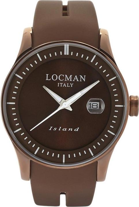Immagine prodotto Locman Orologio da uomo Islanda marrone Ref. 0600 (Orologio da polso analogico, 40 mm)